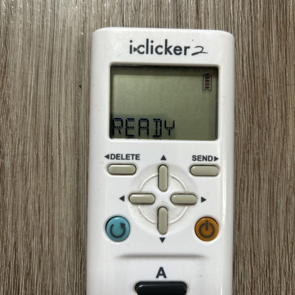 iClicker 2 Student Response Remote Control Classroom Tested Working w/ Batteries - Picture 2 of 5